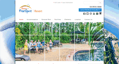 Desktop Screenshot of darwinfreespiritresort.com.au
